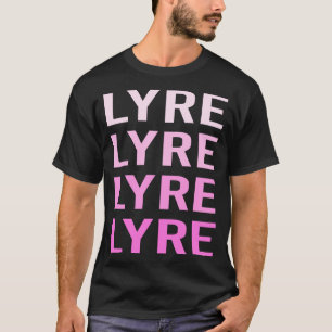 Lila text Lyra T Shirt