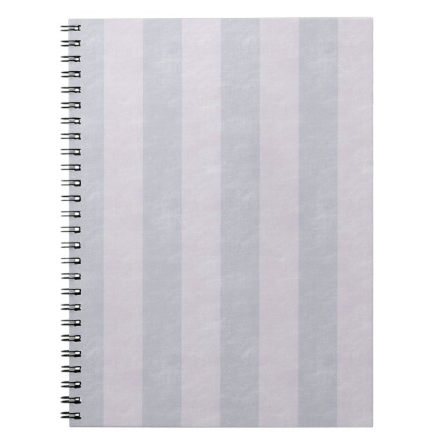 Lila Texturerad Rand Anteckningsbok (Framsidan)