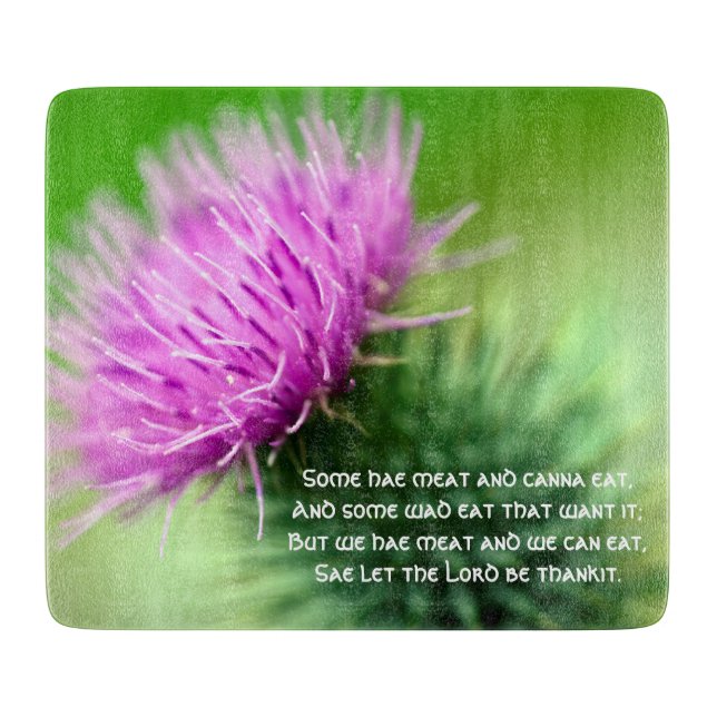 Lila Thistle och Selkirk Grace (Framsidan)