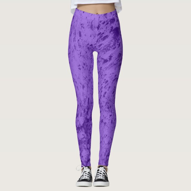 Lila Tidepool Leggings (Framsida)