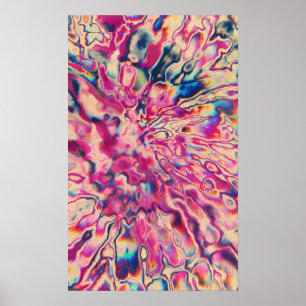 Lila Tie-Dye #2 Poster