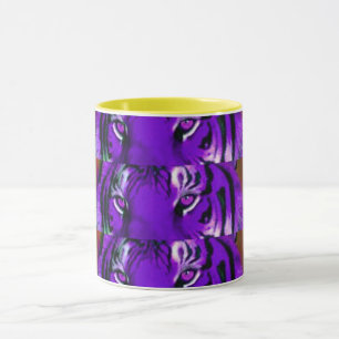 LILA TIGER MUGG