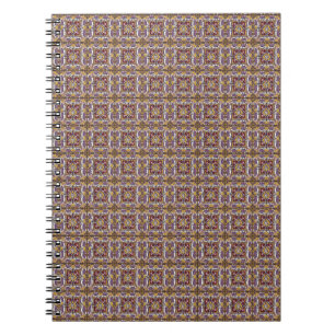 Lila Tile Anteckningsbok