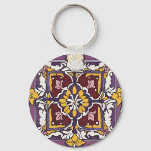 Lila Tile Nyckelring