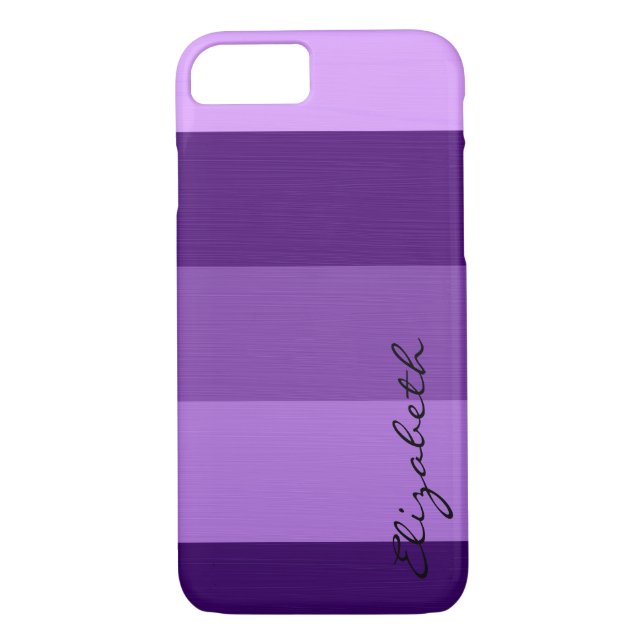 Lila Tones Rand Background Case-Mate iPhone Skal (Baksida)