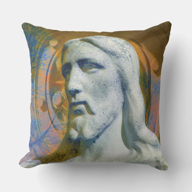 Lila Träd Jätte Utomhus Kudd Kudde (Framsida)