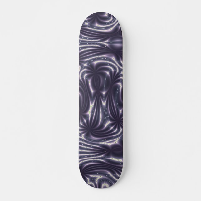 Lila Trädgård Mini Skateboard Bräda 18,5 Cm (Framsida)