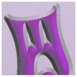 Lila Tragedy och Comedy Masks Fabric Tyg