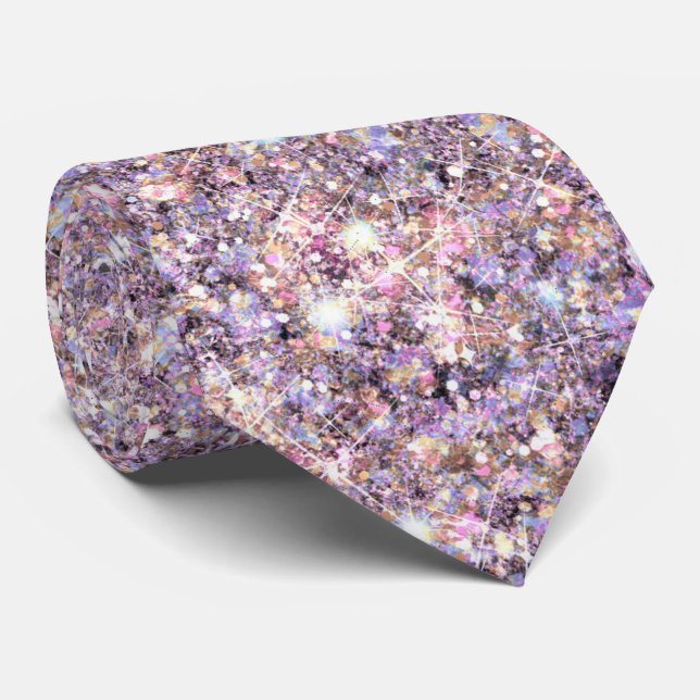 Lila Treasure Sjöjungfru Glitter Neutralt Tones Slips (Rullad)
