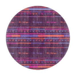 Lila Tribal Mönster