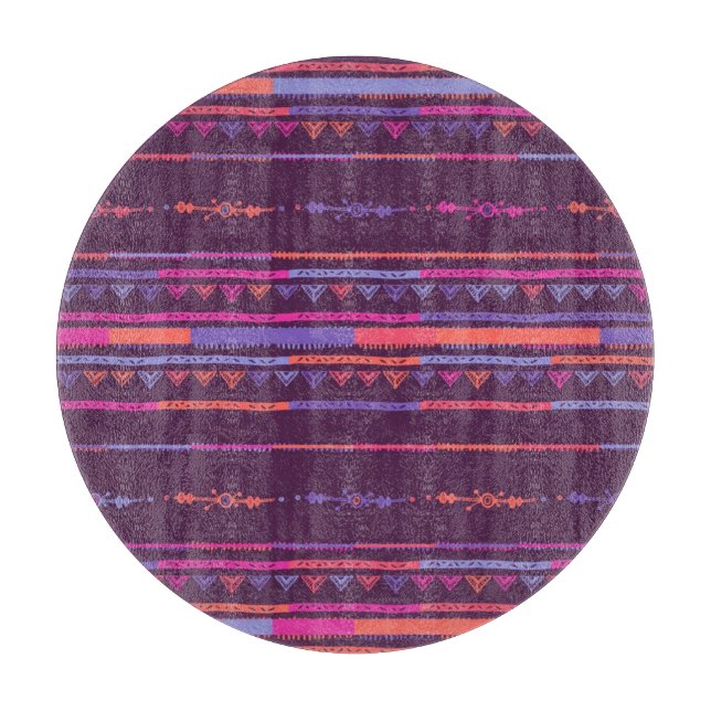 Lila Tribal Mönster (Framsidan)