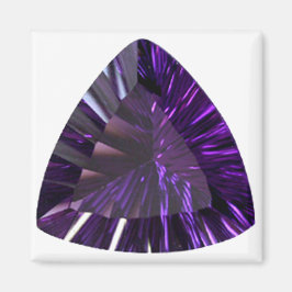 Lila Tribiljon Amethyst Gemstone Magnet