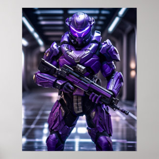Lila Trooper Poster