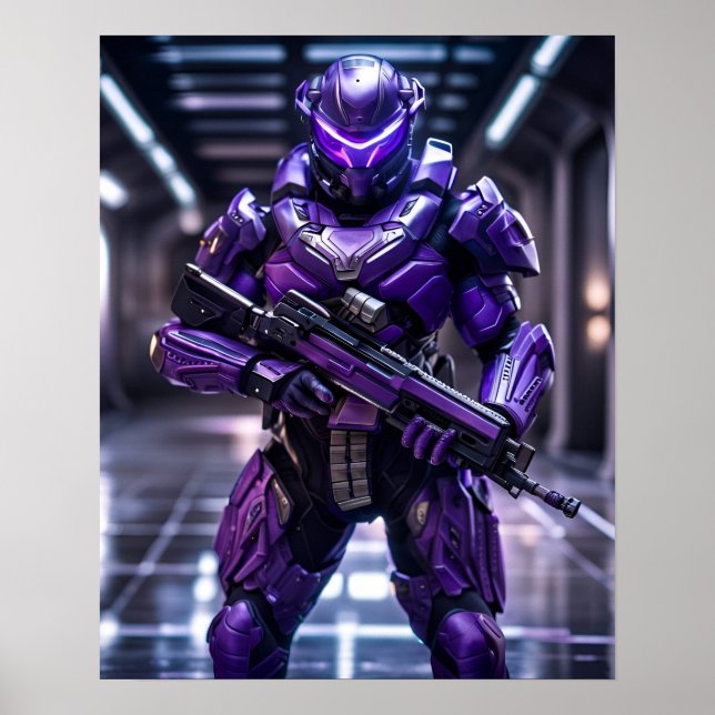 Lila Trooper Poster (Framsidan)