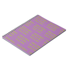 Lila Trust Notebook eller Journal Anteckningsbok