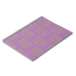 Lila Trust Notebook eller Journal Anteckningsbok