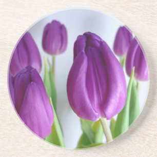 Lila Tulip Underlägg Sandsten