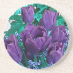 Lila Tulips Underlägg