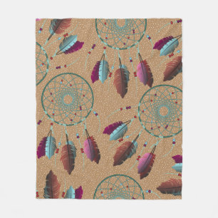 Lila Turcos Native Dream Catcher Fleecefilt
