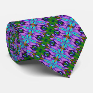 Lila Turcouise Grönt Abstract Design Slips