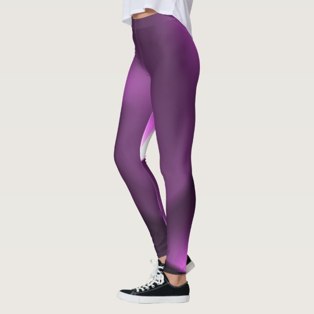 Lila Twirling Ljus Leggings (Vänster)
