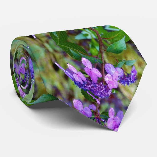 Lila Twist and Shout Hortensia Blomma Slips (Rullad)