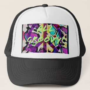 Lila tyedye keps