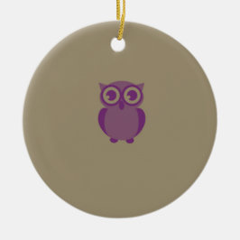 Lila Uggla Ornament