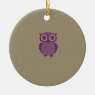 Lila Uggla Ornament