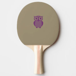 Lila Uggla Ping Pong Paddle Pingisracket