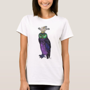 Lila Uggla Tee