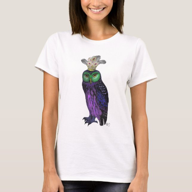 Lila Uggla Tee (Framsida)