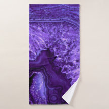 Lila Ultra Violett Agate Mineral Gemstone