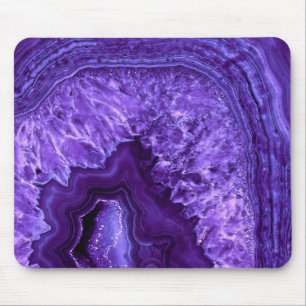 Lila Ultra Violett Agate Mineral Gemstone Musmatta