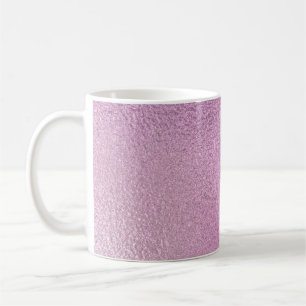 Lila ultraviolett folie med pappra struktur-bakgru kaffemugg