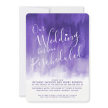 Lila ultraviolett konst omschemalagd bröllop
