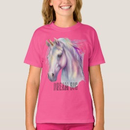 Lila Unicorn Dream T Shirt