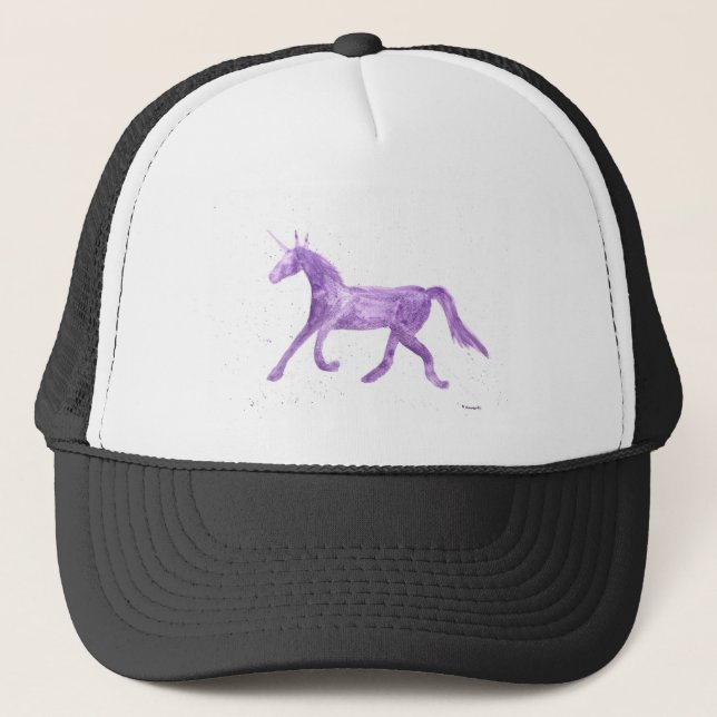 Lila Unicorn Keps (Framsida)