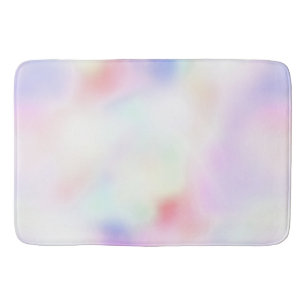 Lila Unicorn Rosa Peach Rainbow Badrumsmatta