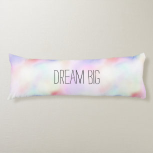 Lila Unicorn Rosa Peach Rainbow    Kroppskudde