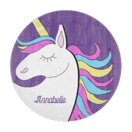 Lila Unicorn Söt Unicorns Fantasy