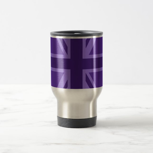 Lila Union Jack Design Resemugg (Center)