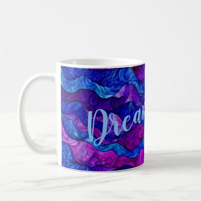 Lila Vågar Dream Mugg (Vänster)