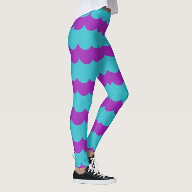 Lila Vågar - Leggering Leggings (Höger)