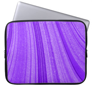 Lila Vågigt Glitter Laptop Fodral