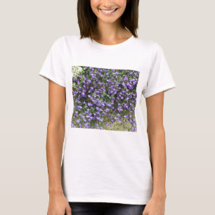 Lila Vår blommor T Shirt