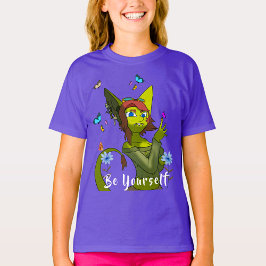 Lila Var din egen roligt T-Shirt