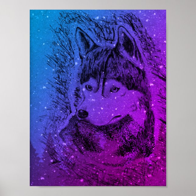Lila Varg Poster (Framsidan)