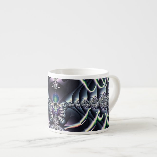 Lila värld espressomugg (Framsida höger)