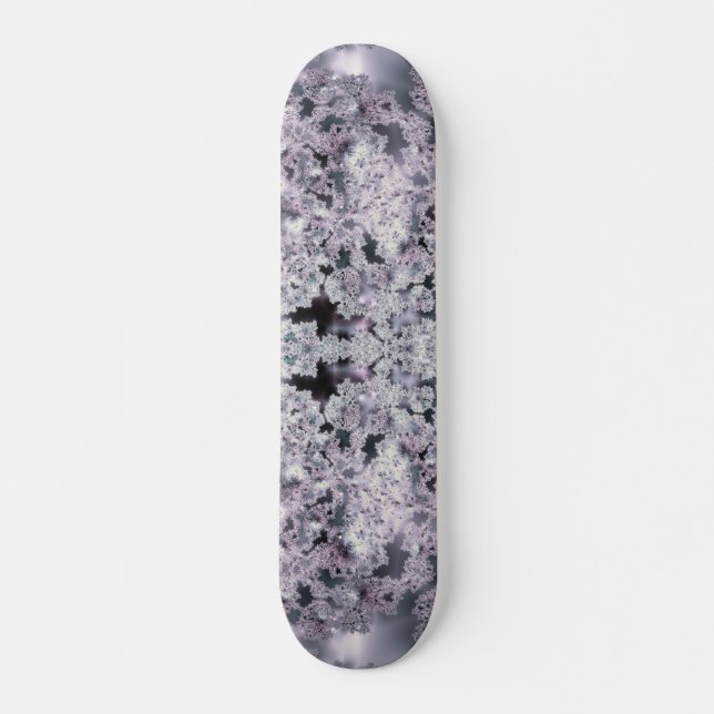 Lila värld old school skateboard bräda 18 cm (Framsida)